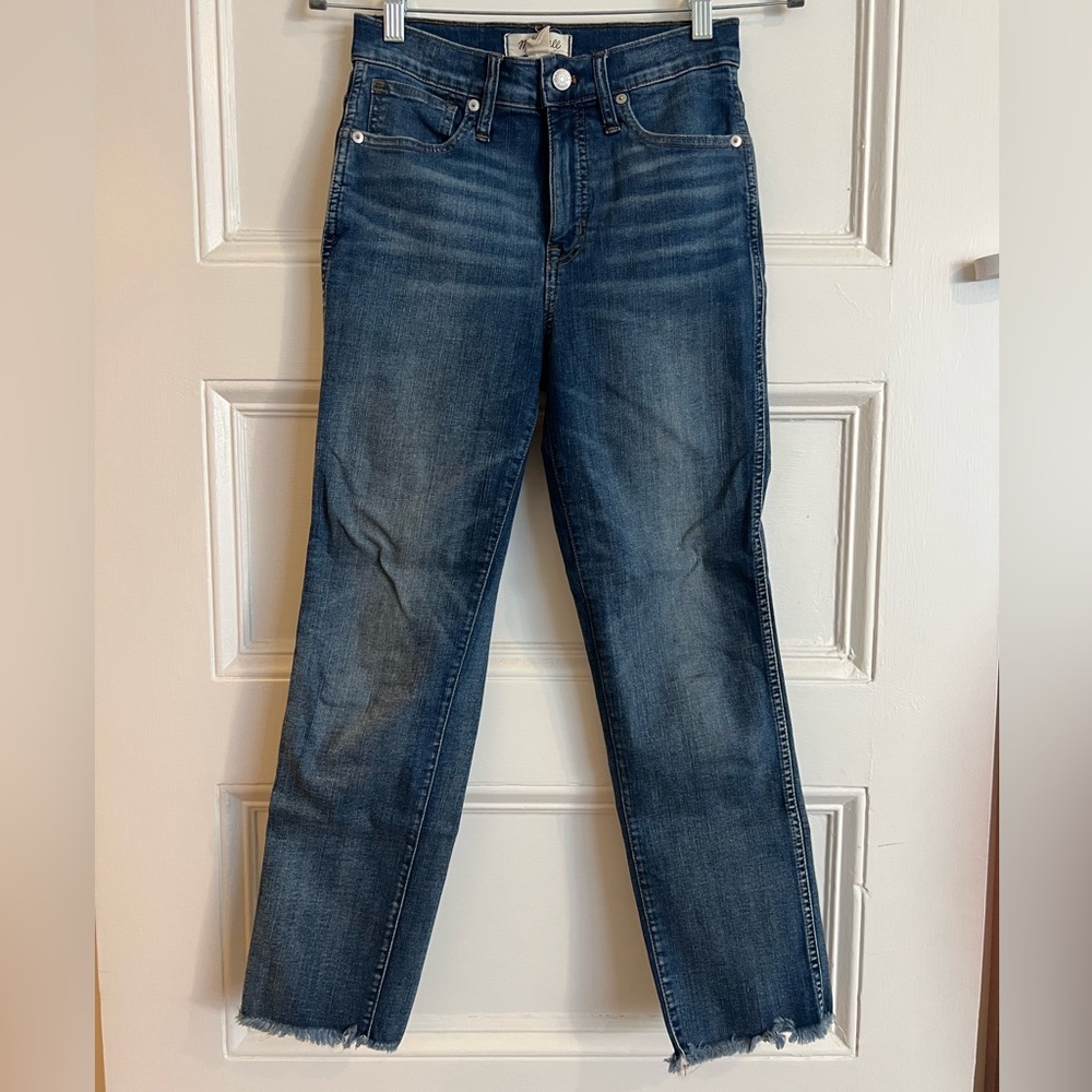 Madewell stovepipe jeans